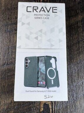 Crave Dual Guard Protection Samsung S26 Case 6.3" Forest Green Shock Resistant